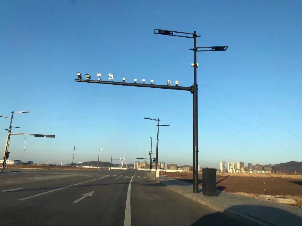 普宁市黑龙江佳木斯综合路灯杆项目